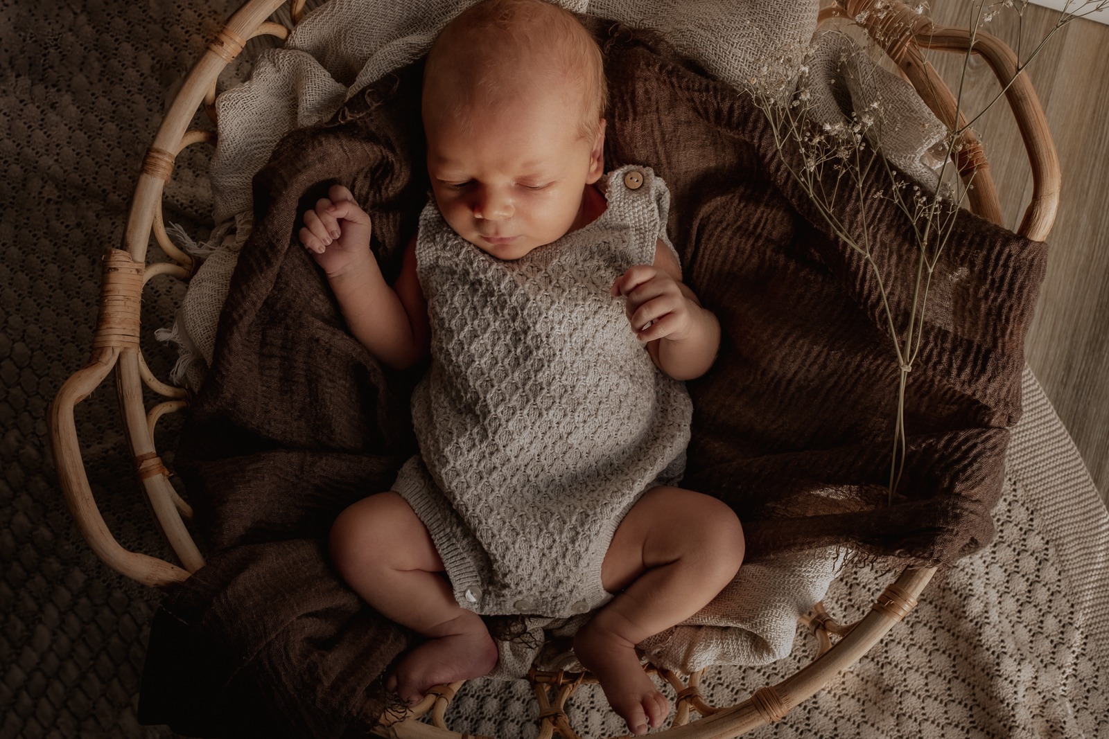 anfter Neugeborenenschlaf – Fotomoment aus Cottbus